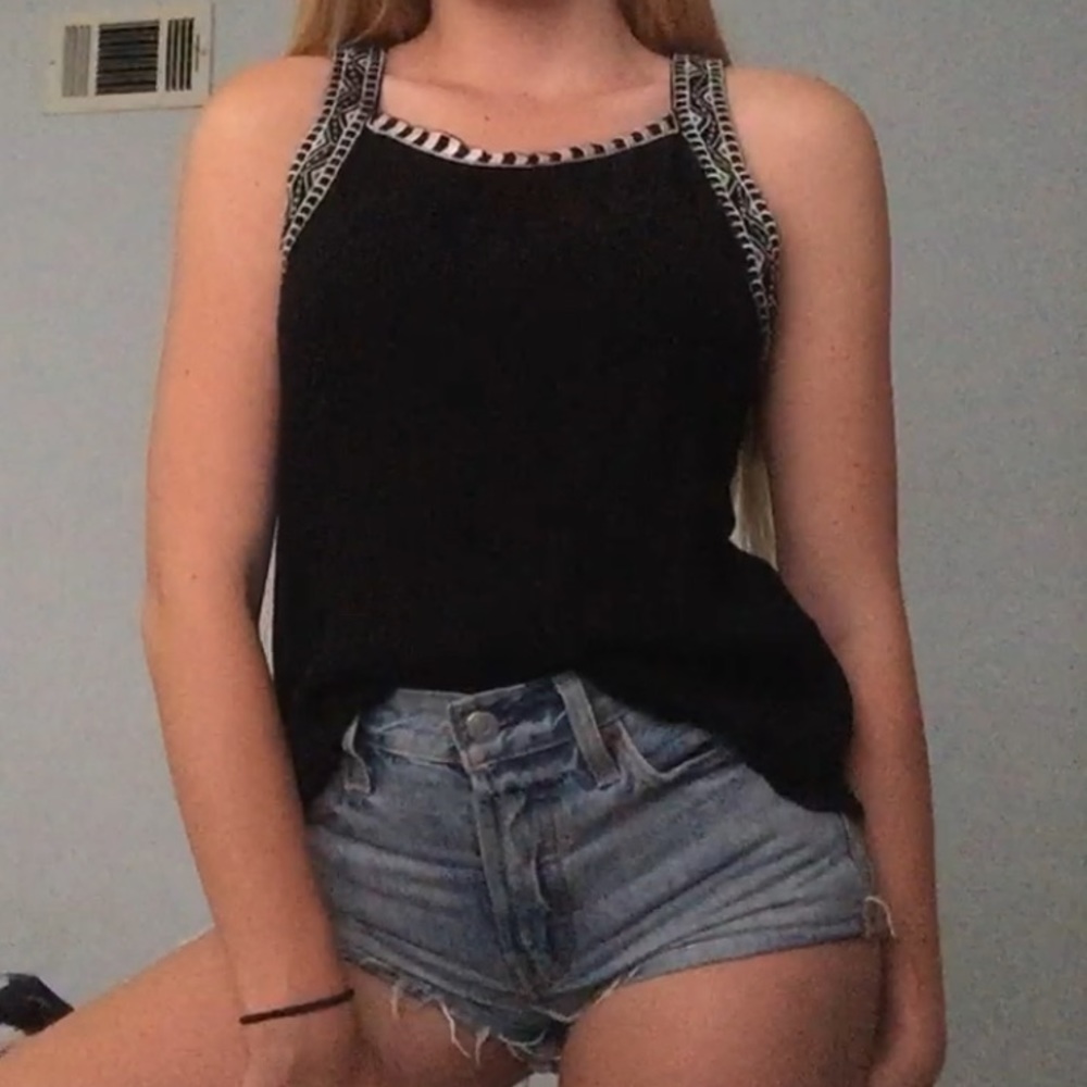 Forever 21 black tank